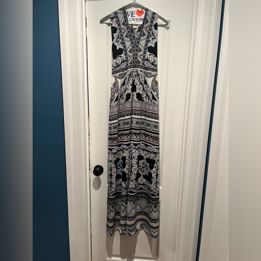 Hale Bob size small v-neck long dress.